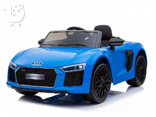 PoulaTo: Παιδικό Ηλεκτρικό Αυτοκινητό Audi R8 Blue,Original
